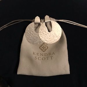 Kendra Scott Diane Statement Earring Bright Silver